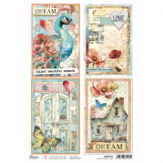 Rice paper - Majestic Dreams Cards - A4